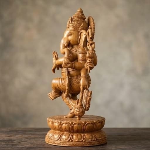 Nritya Ganesha (Dancing Ganesha) angle 2
